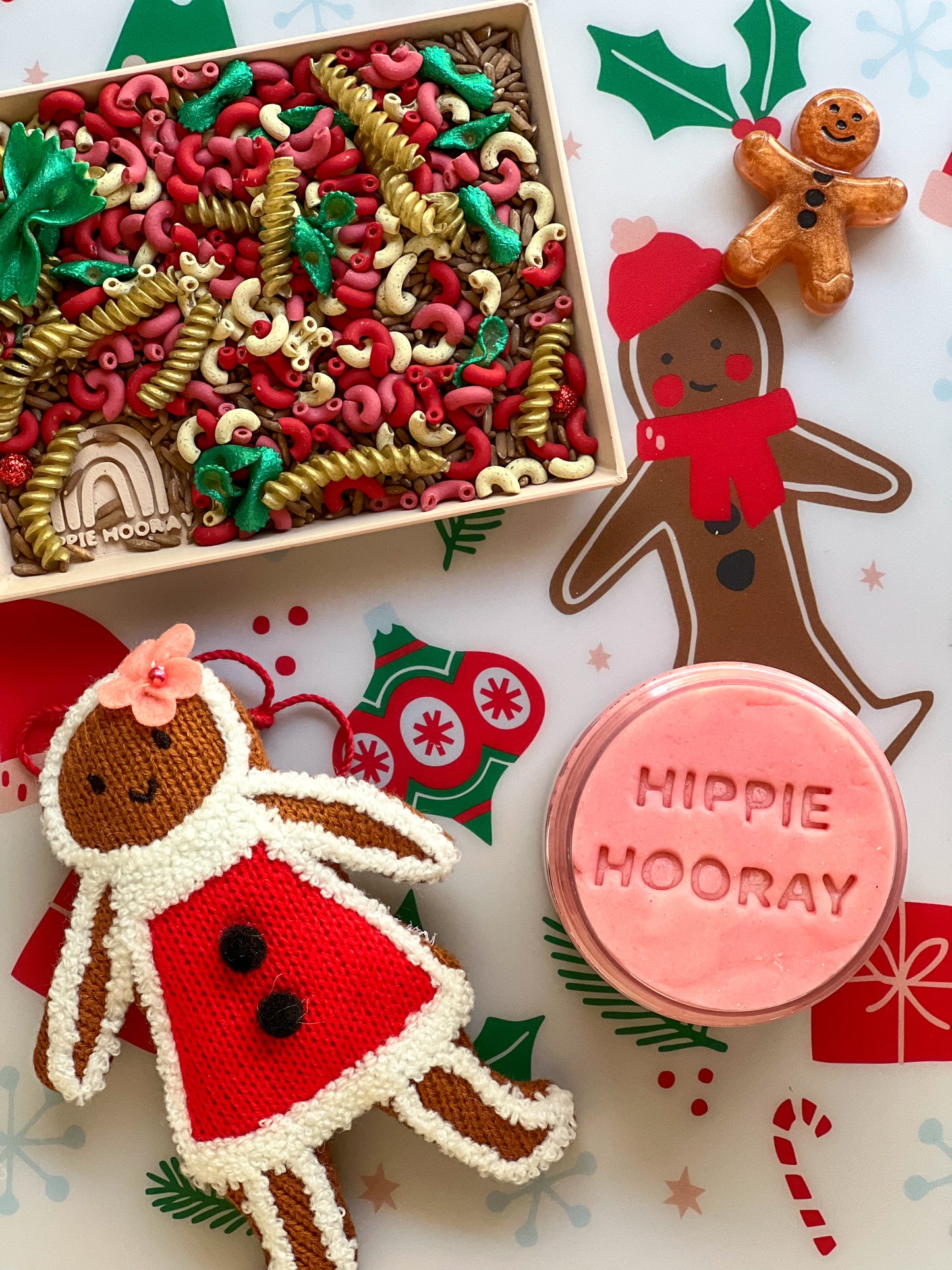 Winter & Holiday Play Dough (Scented)