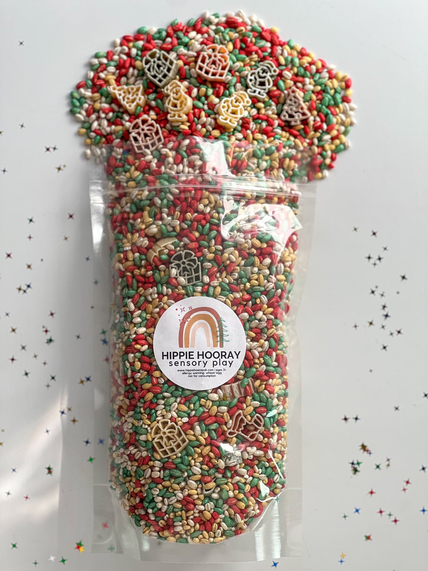 North Pole Magic Sensory Bin Filler