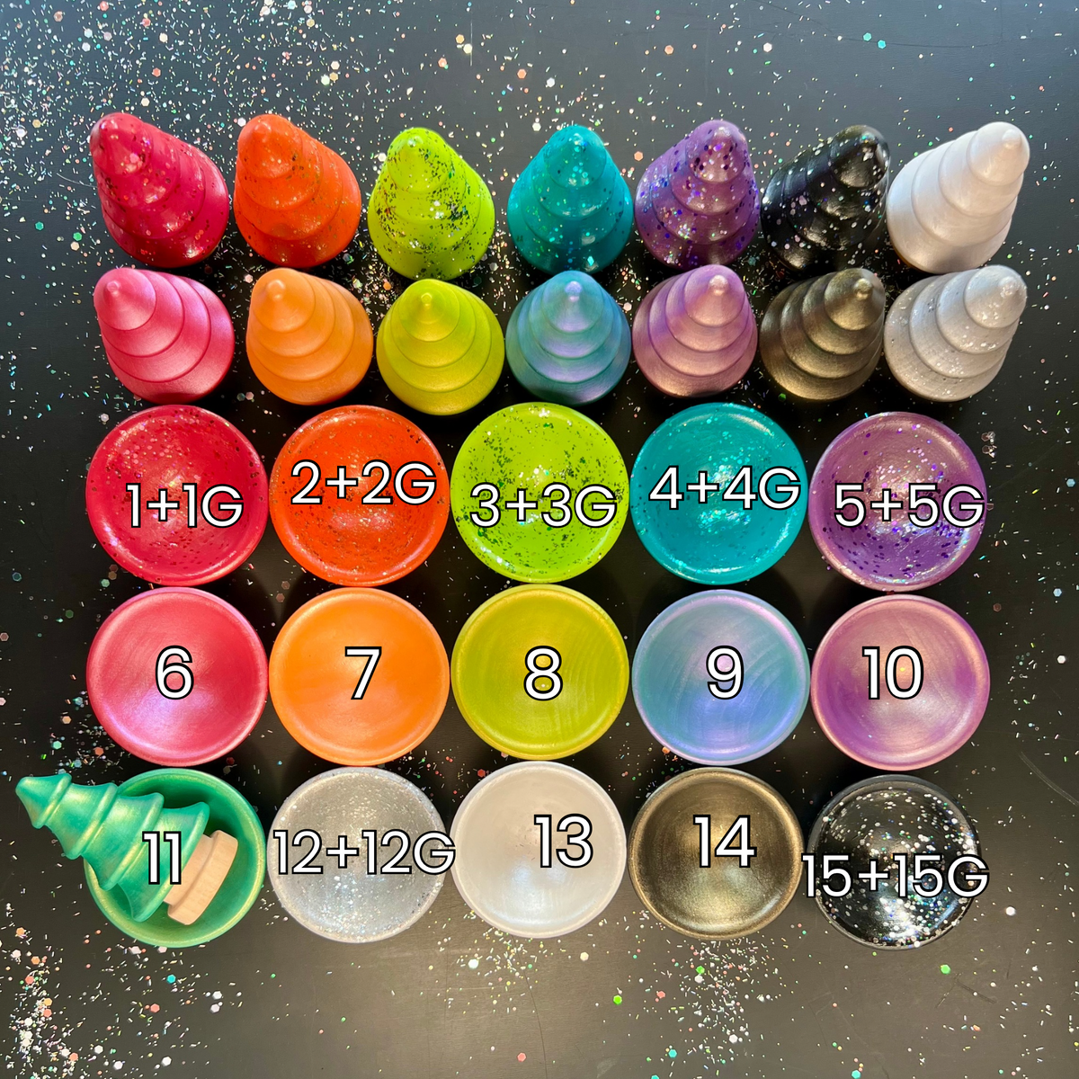 Paint Colors for DIY Wooden Accessories - Halloween