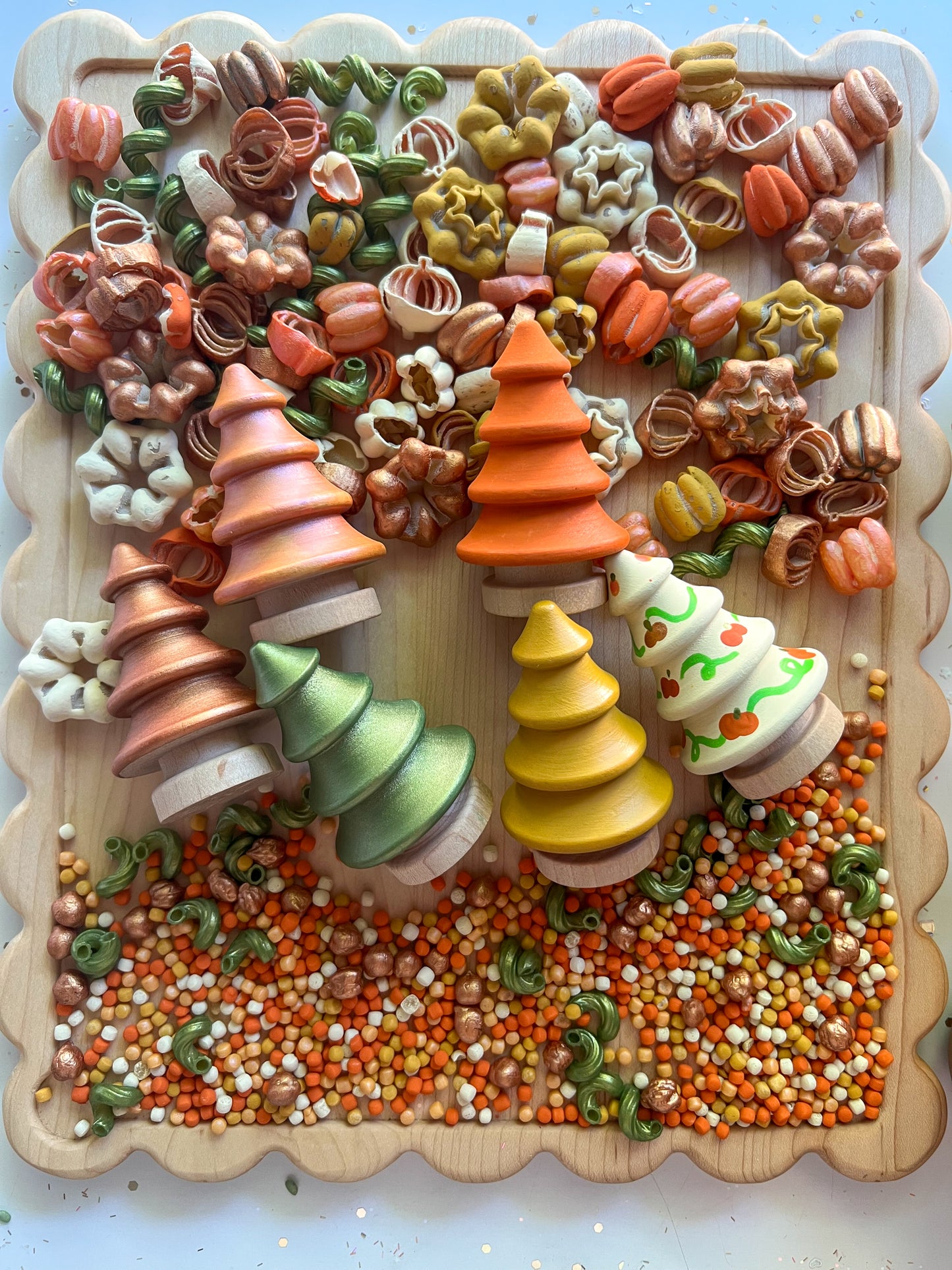 Pumpkin Party Fall Wooden Sets