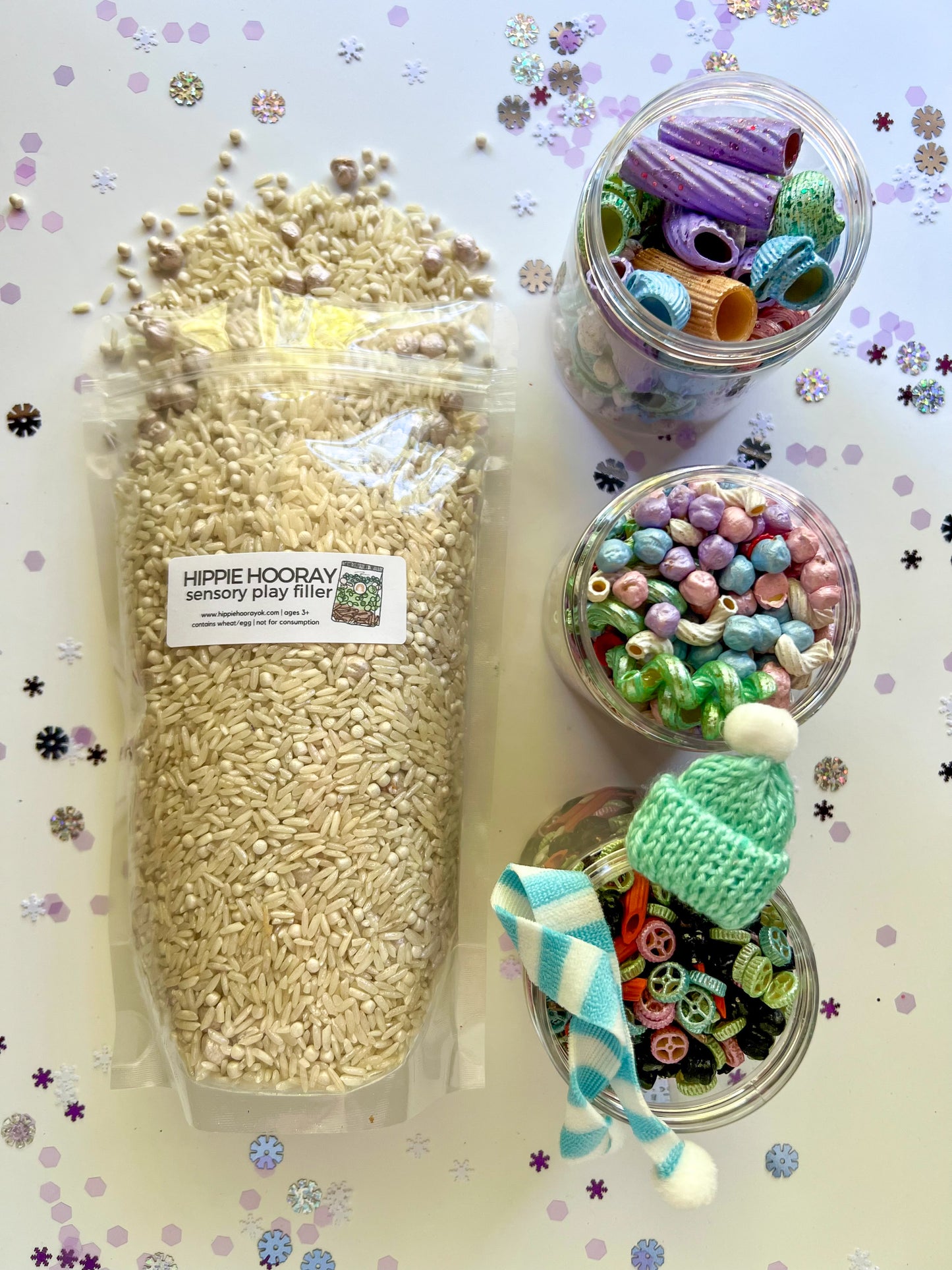 Playing in a Winter Wonderland Sensory Play Mini Bundle