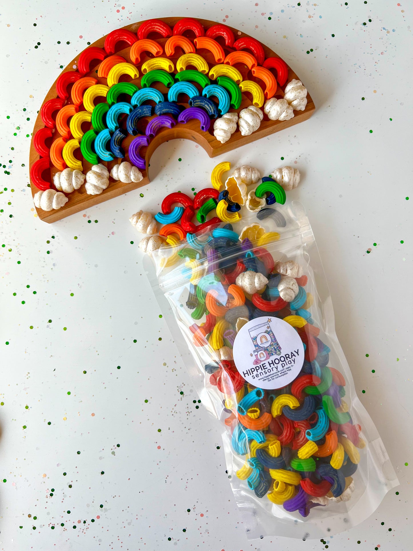 Rainbow of Rainbows Sensory Bin Filler