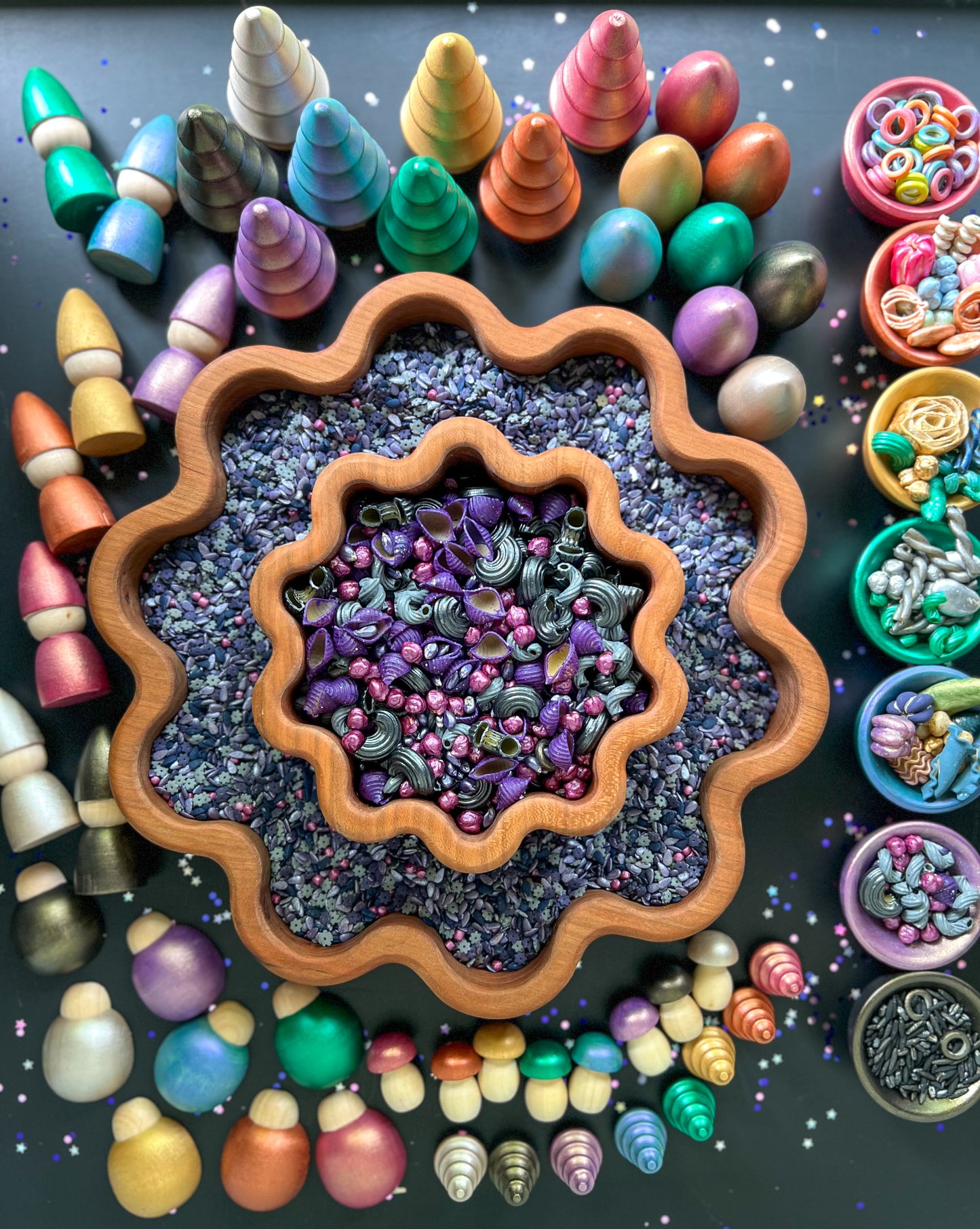 Cosmic Crystals Sensory Bin Filler