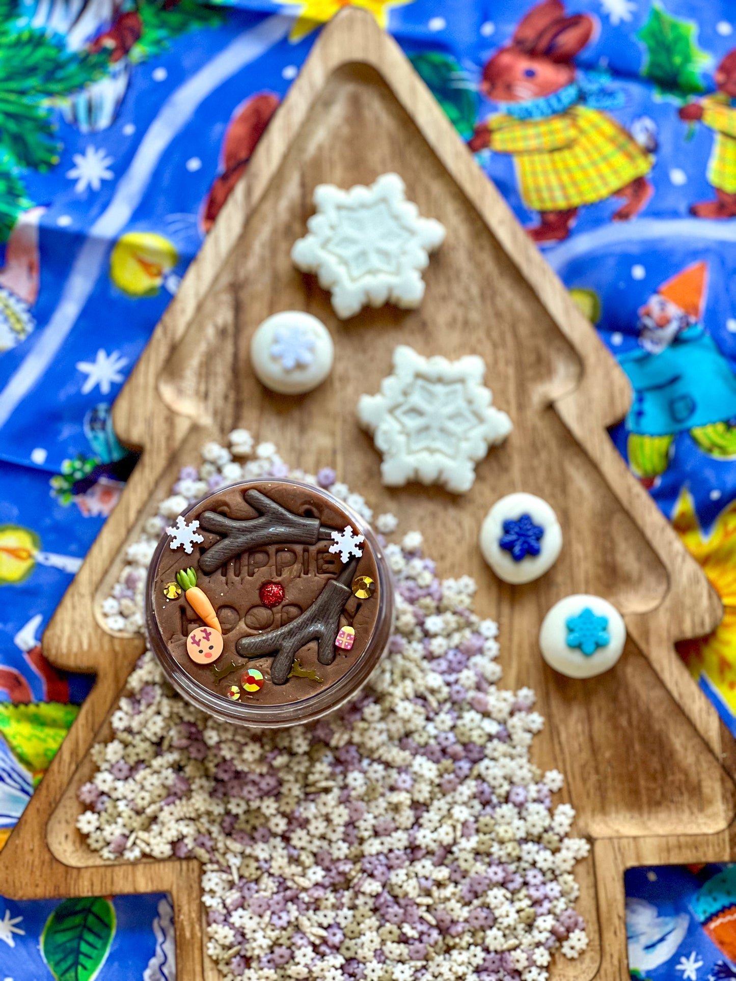 Winter & Holiday Play Dough (Scented)