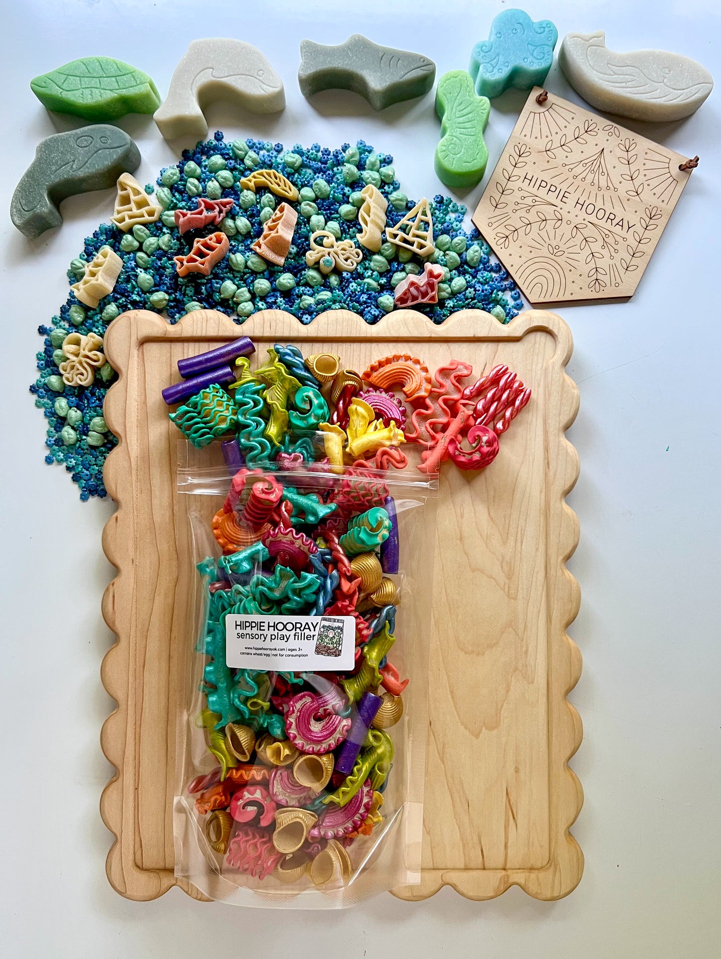 Coral Your World Sensory Bin Filler