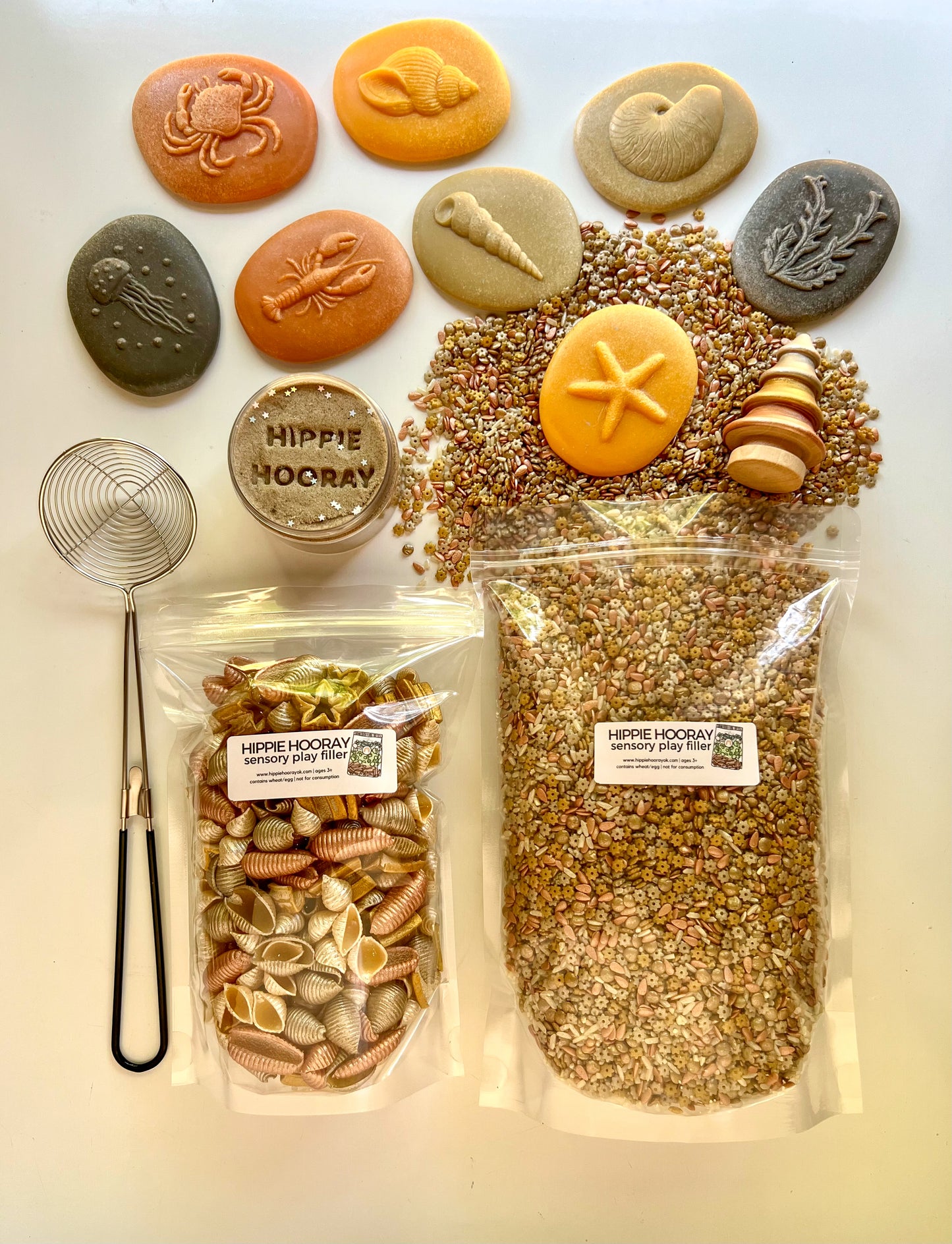 Sparkling Sand Sensory Bin Filler