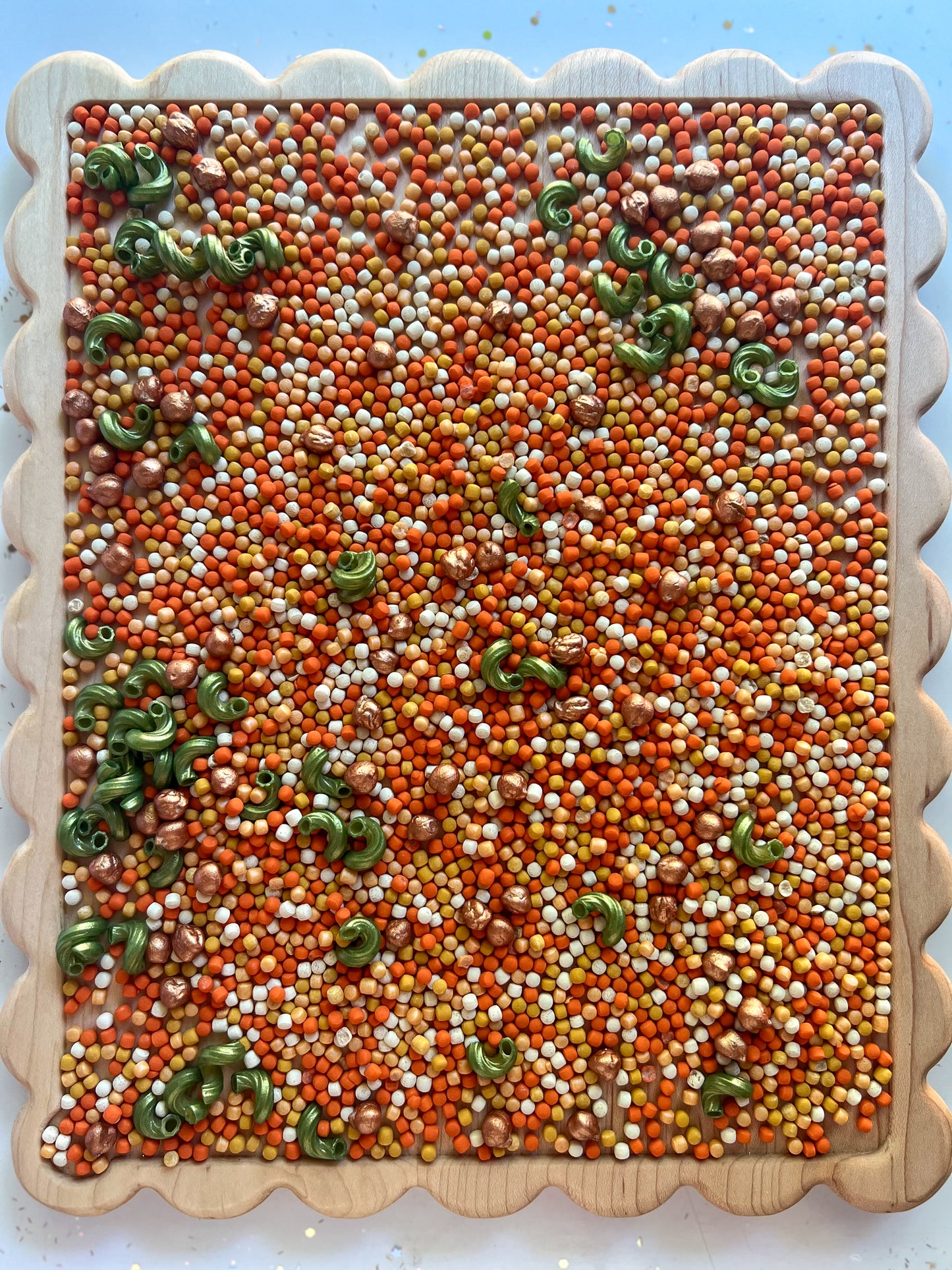 Pretty Little Pumpkins Sensory Bin Filler