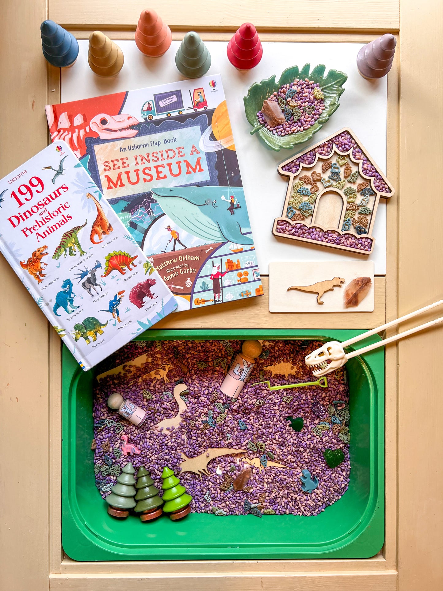 Prehistoric Pals Sensory Bin Filler