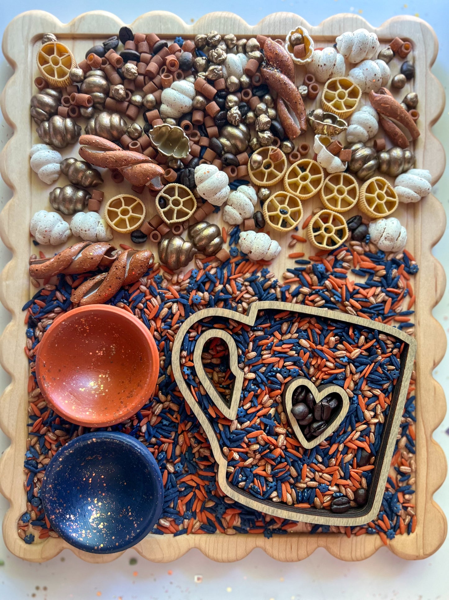 Luke’s & Weston’s Fall Wooden Sets