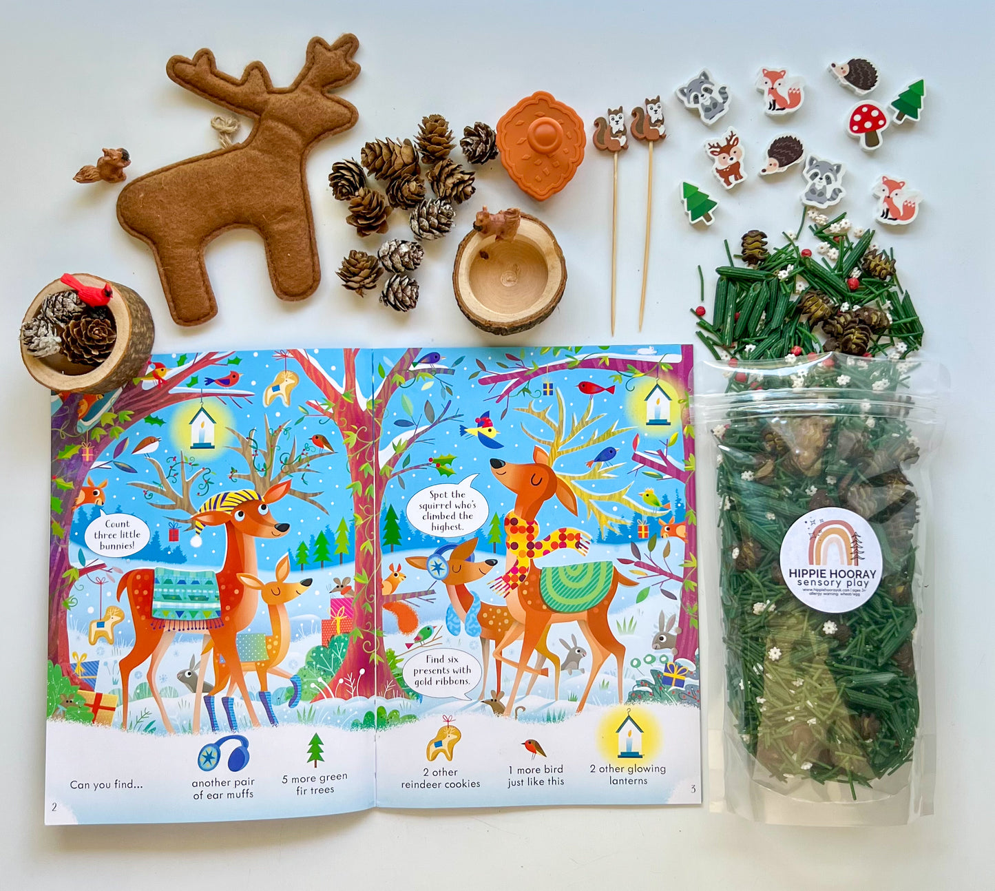 Winter Woods Sensory Play Bundle