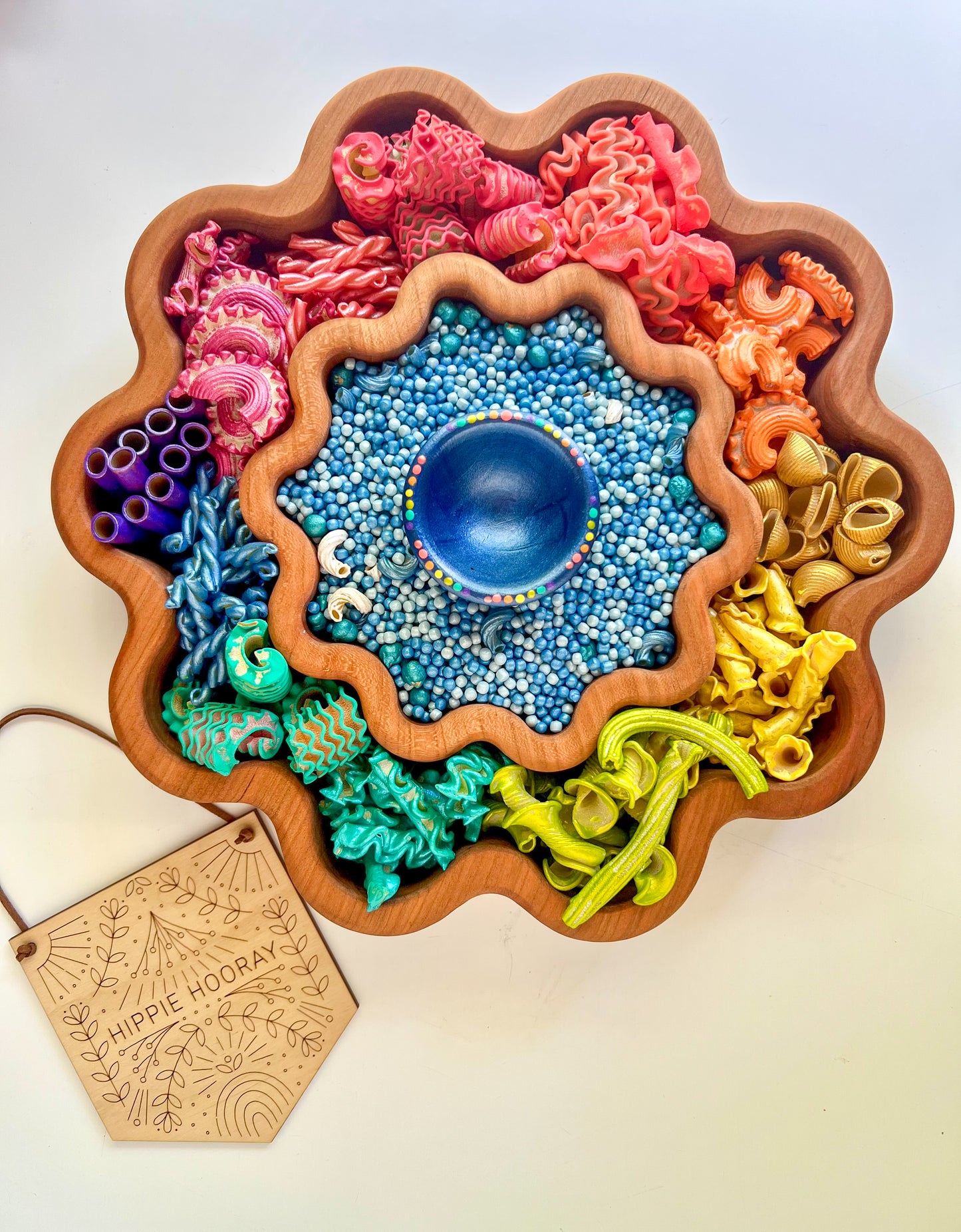 Colorful Coral Dotted Bowl