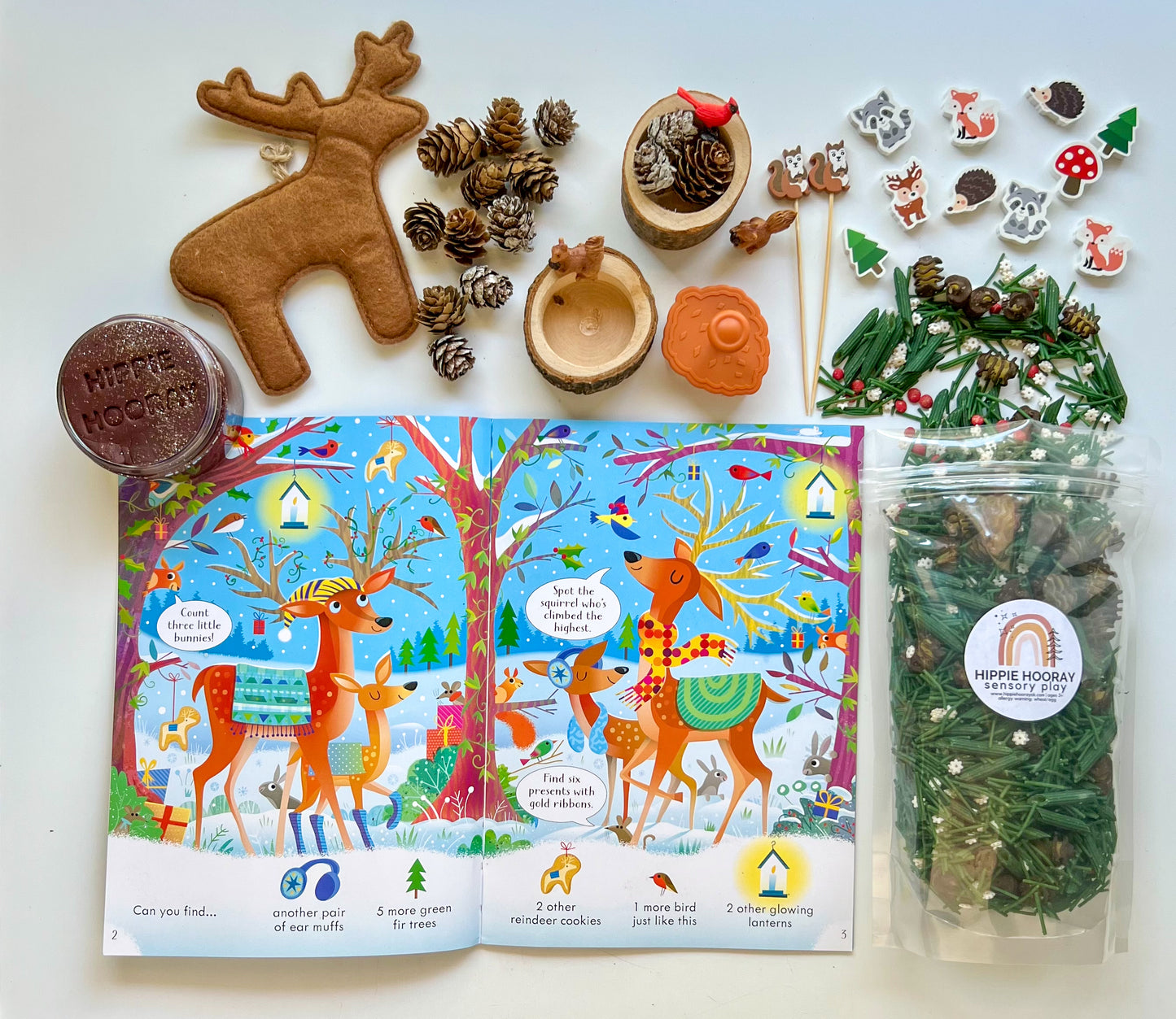 Winter Woods Sensory Play Bundle