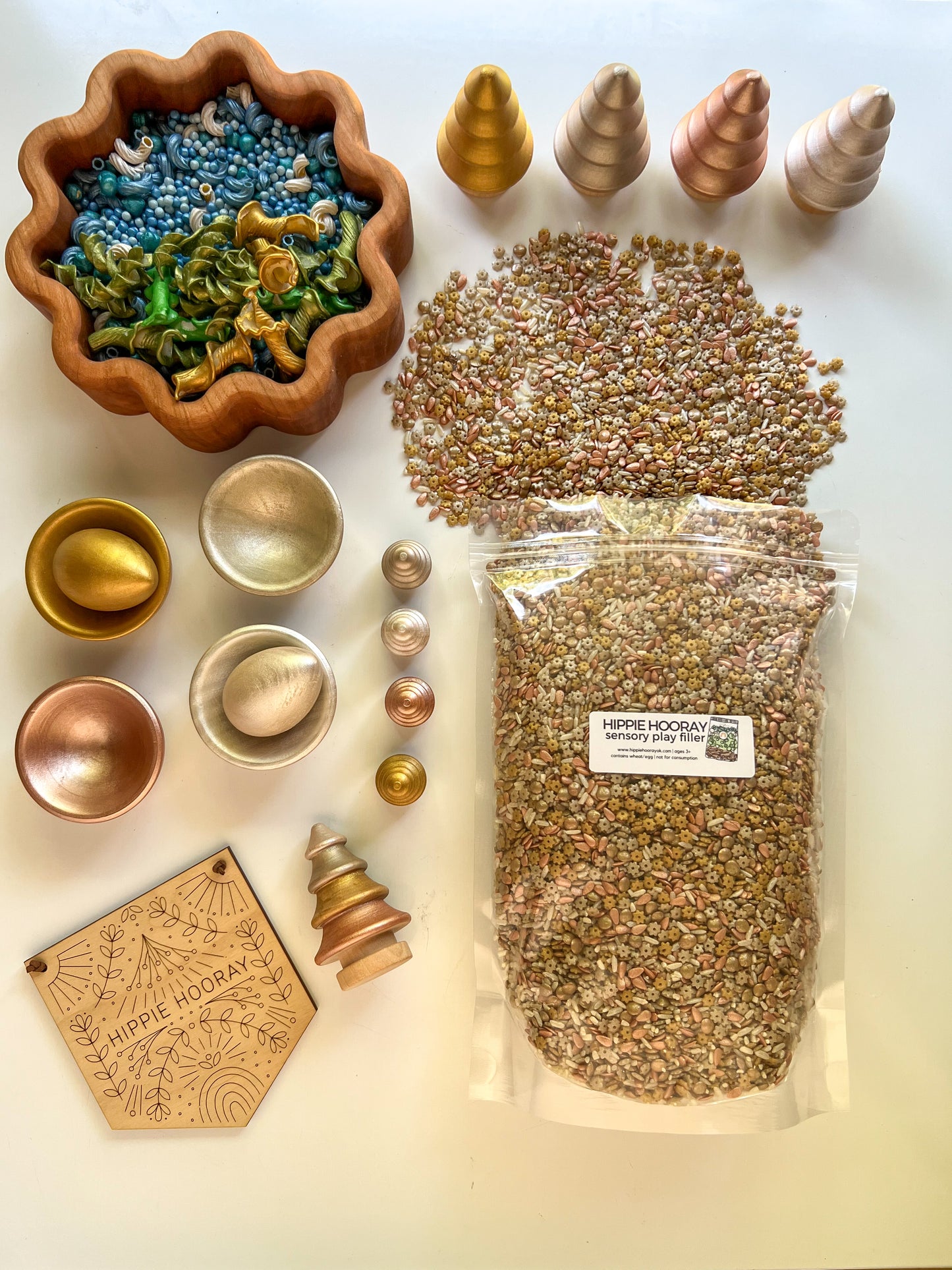 Sparkling Sand Sensory Bin Filler