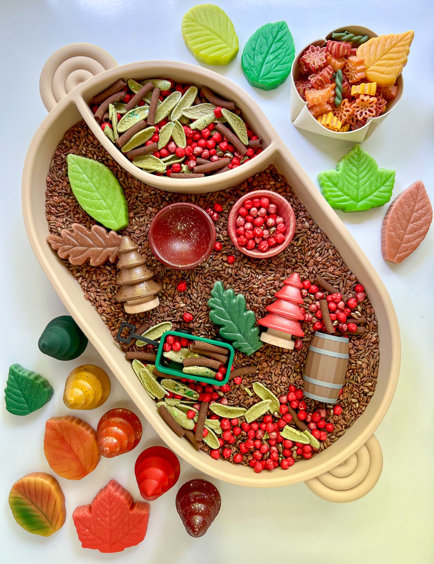 Apple Orchard Sensory Bin Filler