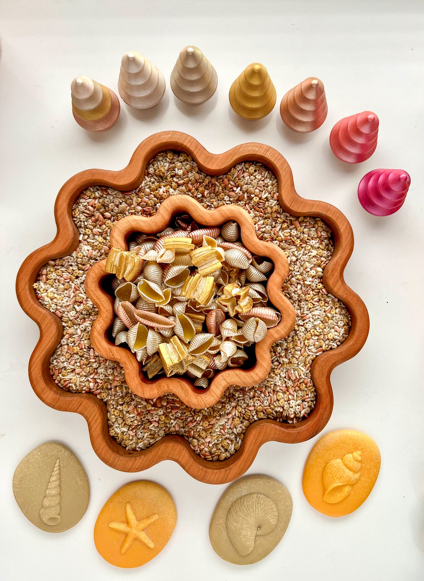 Sparkling Sand Sensory Bin Filler