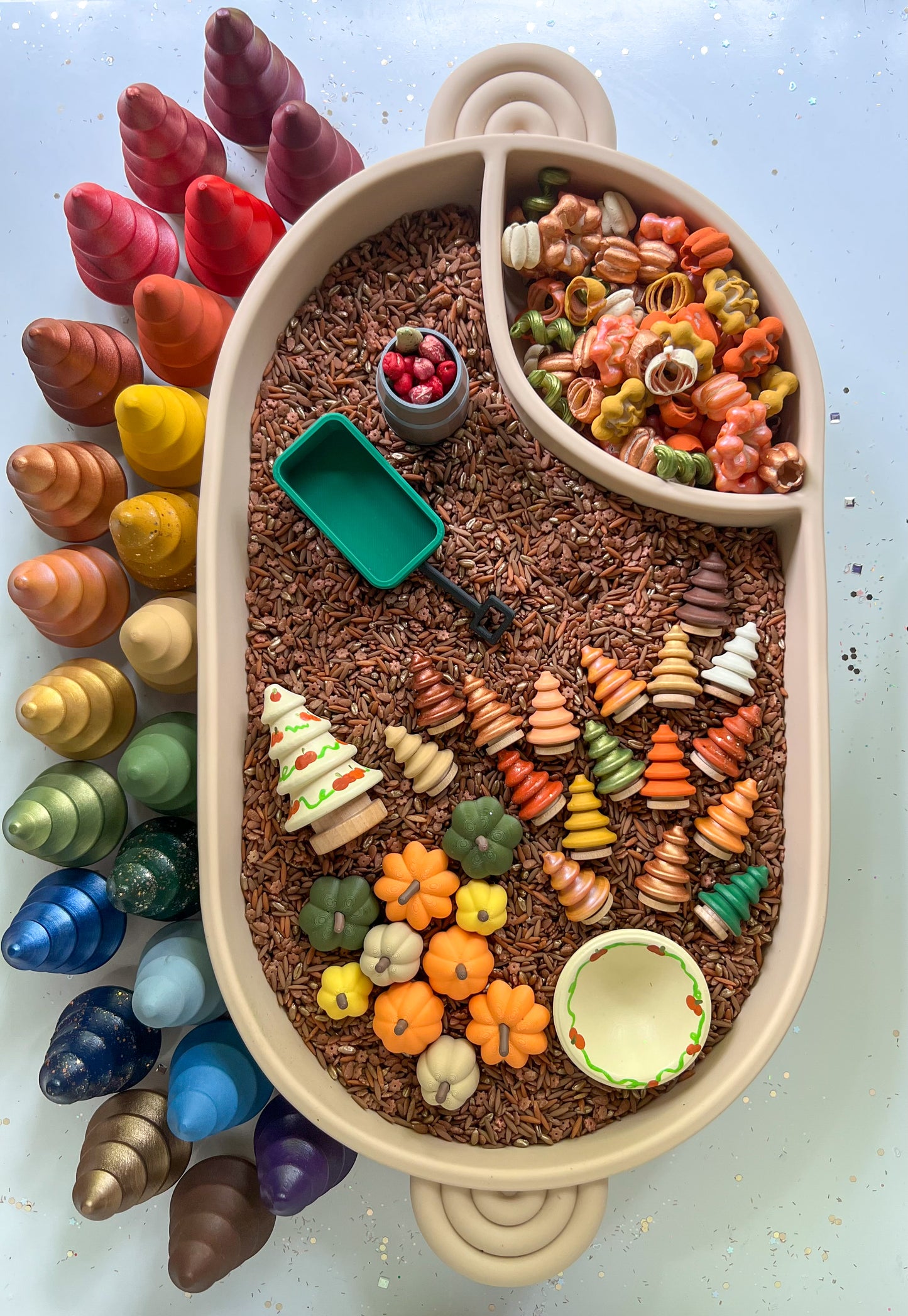 Pick of the Pumpkin Patch Sensory Bin Filler