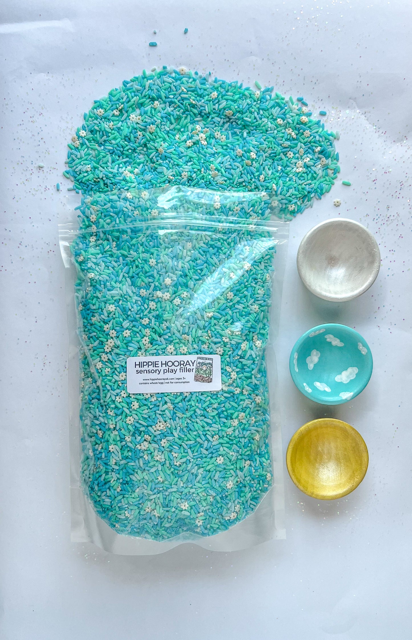 Spring Sky Sensory Bin Filler