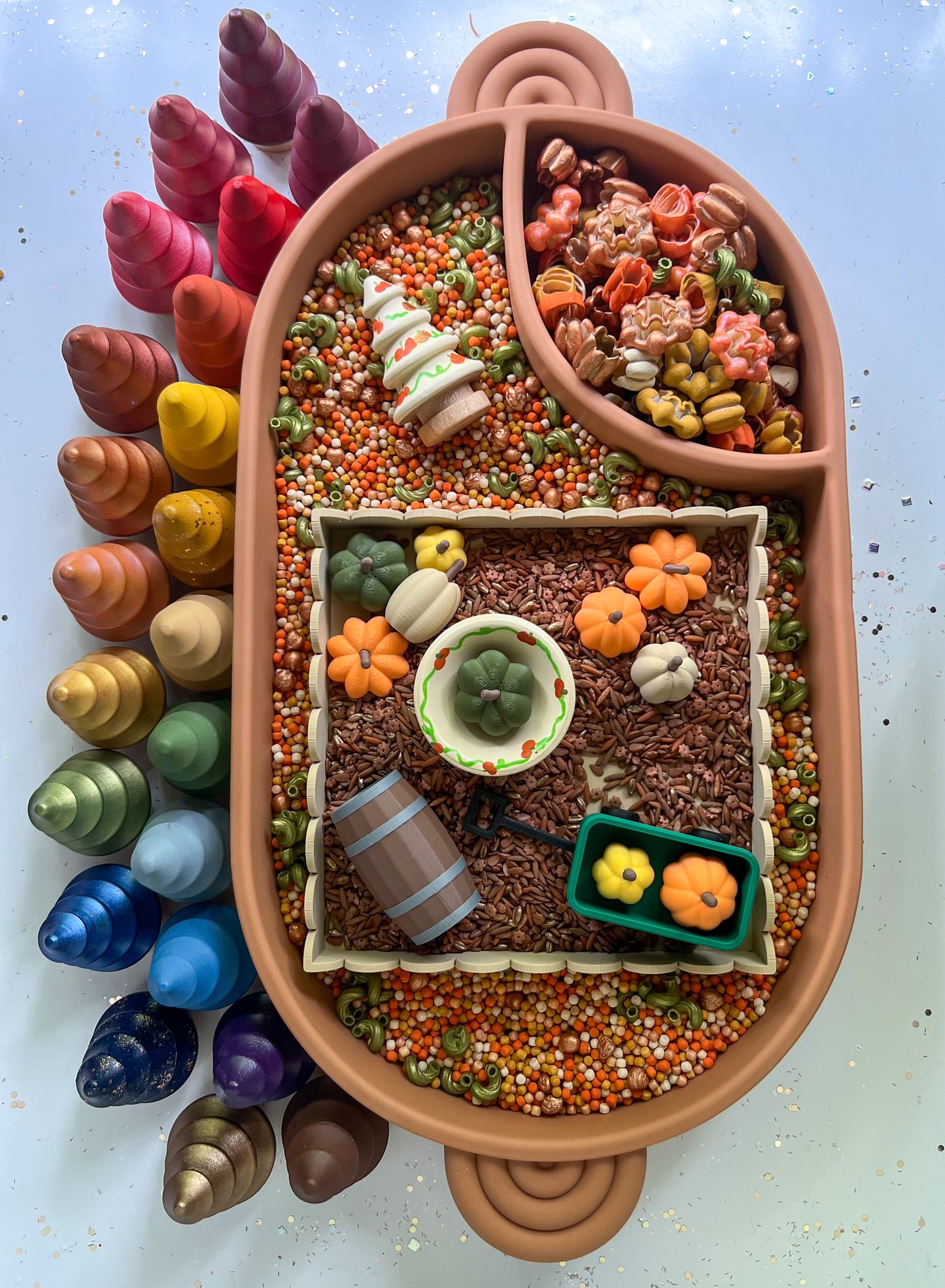 Pick of the Pumpkin Patch Sensory Bin Filler