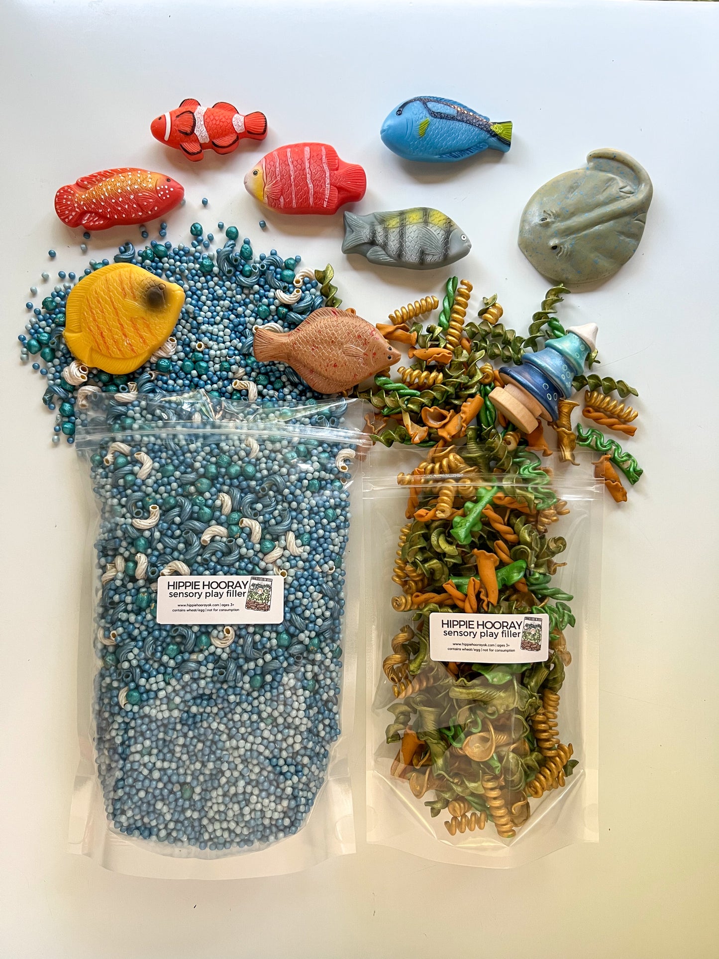 Tide Pool Sensory Bin Filler