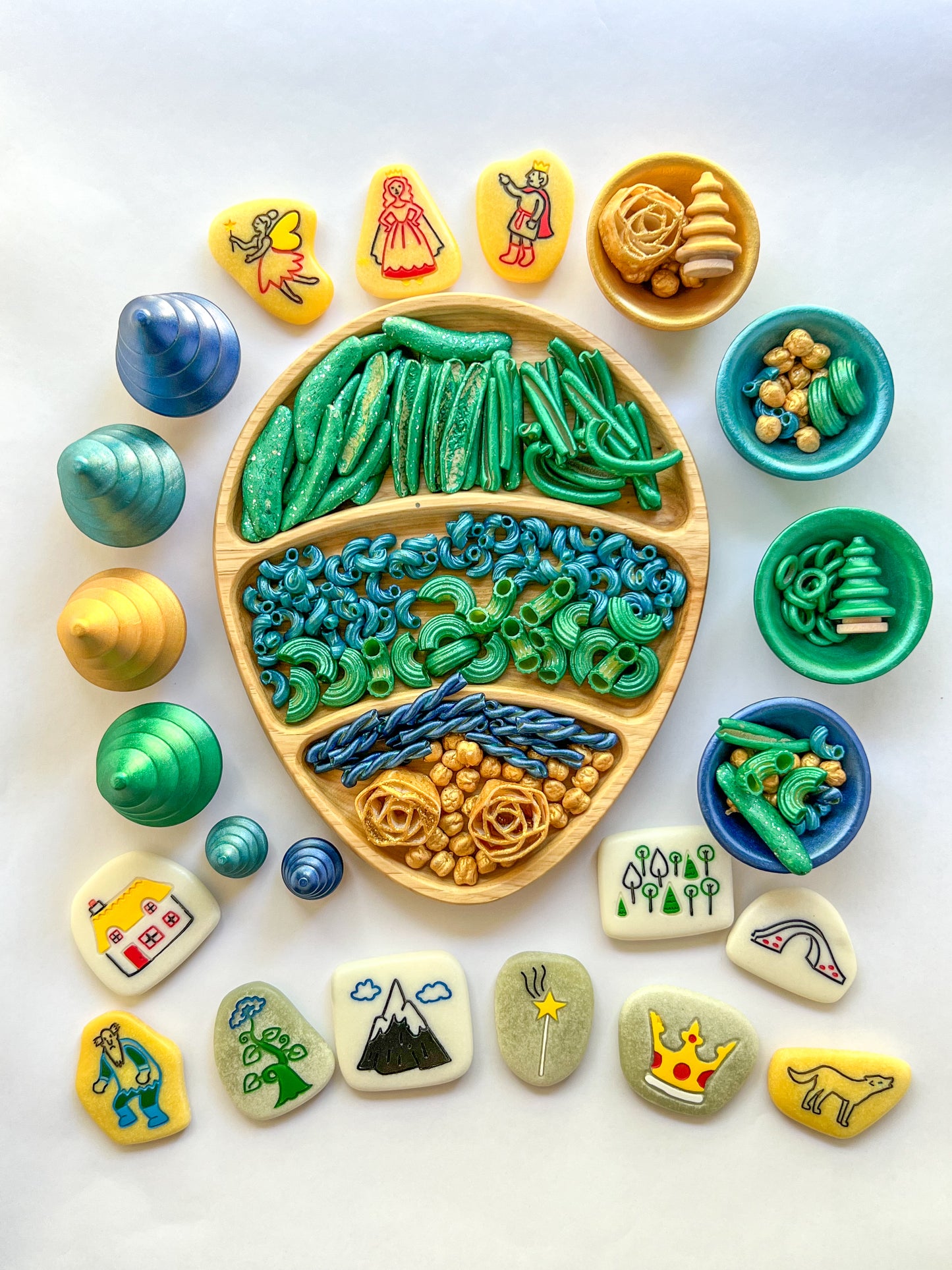 Emerald Adventures Sensory Bin Filler