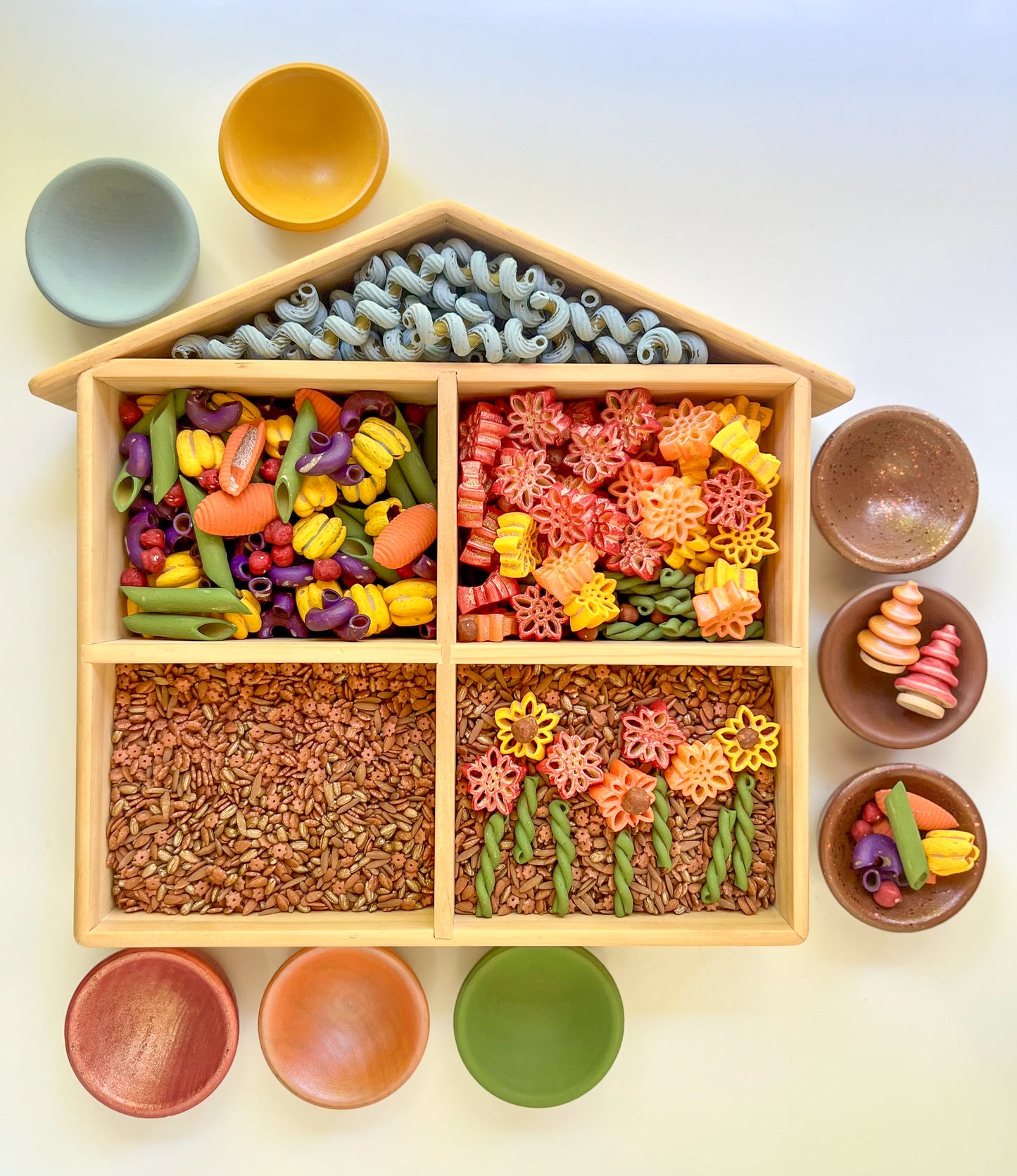 Sunny Wonders Pasta Sensory Bin Filler