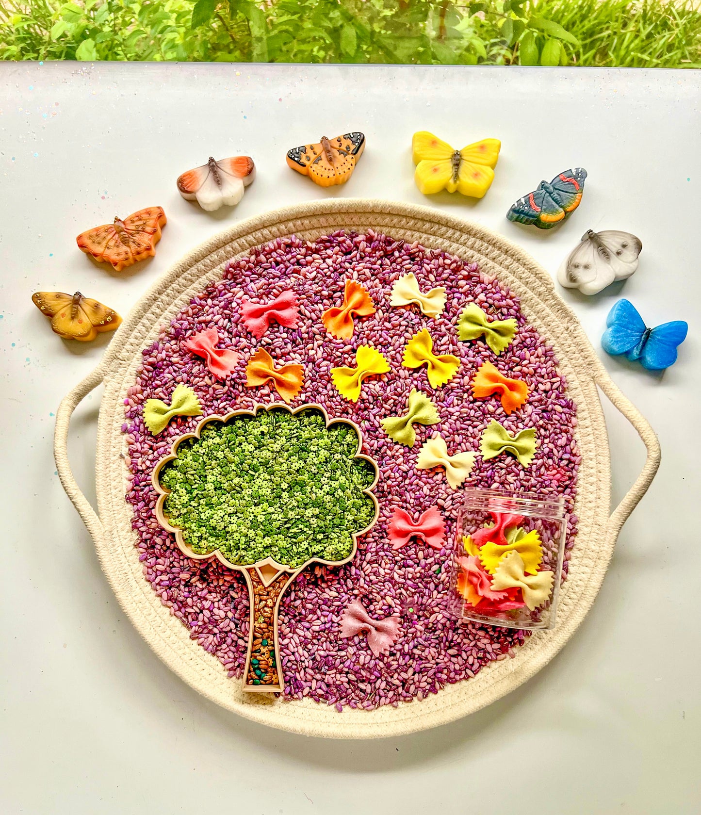 Lavender Fields Sensory Bin Filler