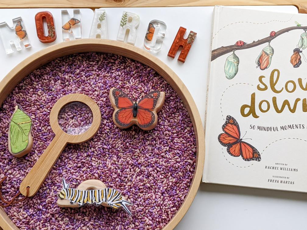 Lavender Fields Sensory Bin Filler