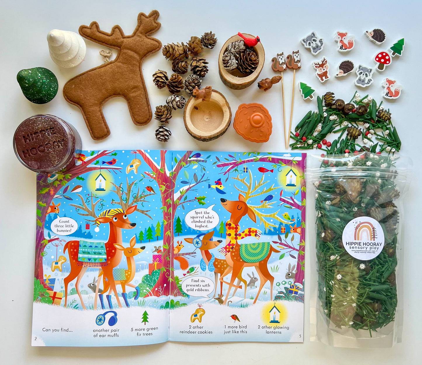 Winter Woods Sensory Play Bundle