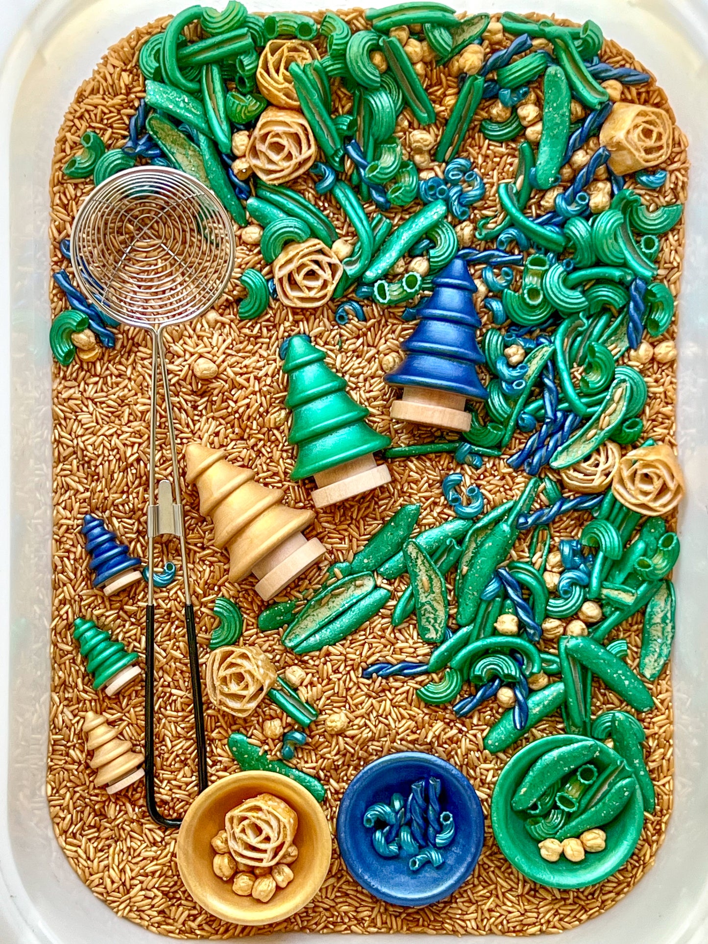 Emerald Adventures Sensory Bin Filler