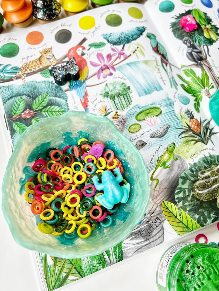 Save the Rainforest Rings Sensory Play Filler