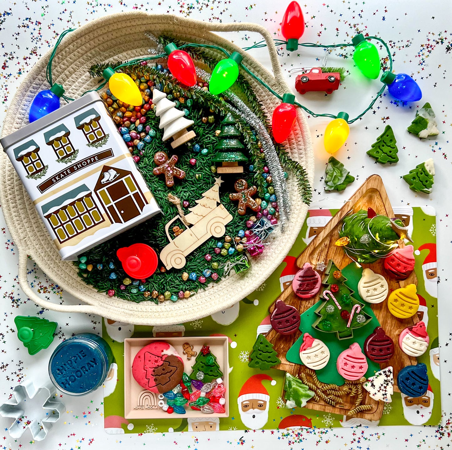 Oh, Christmas Tree Play Dough Kit