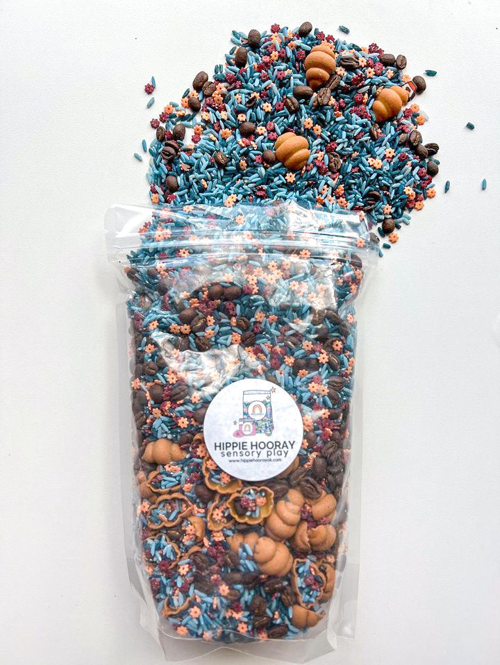 Autumn Café Sensory Bin Filler