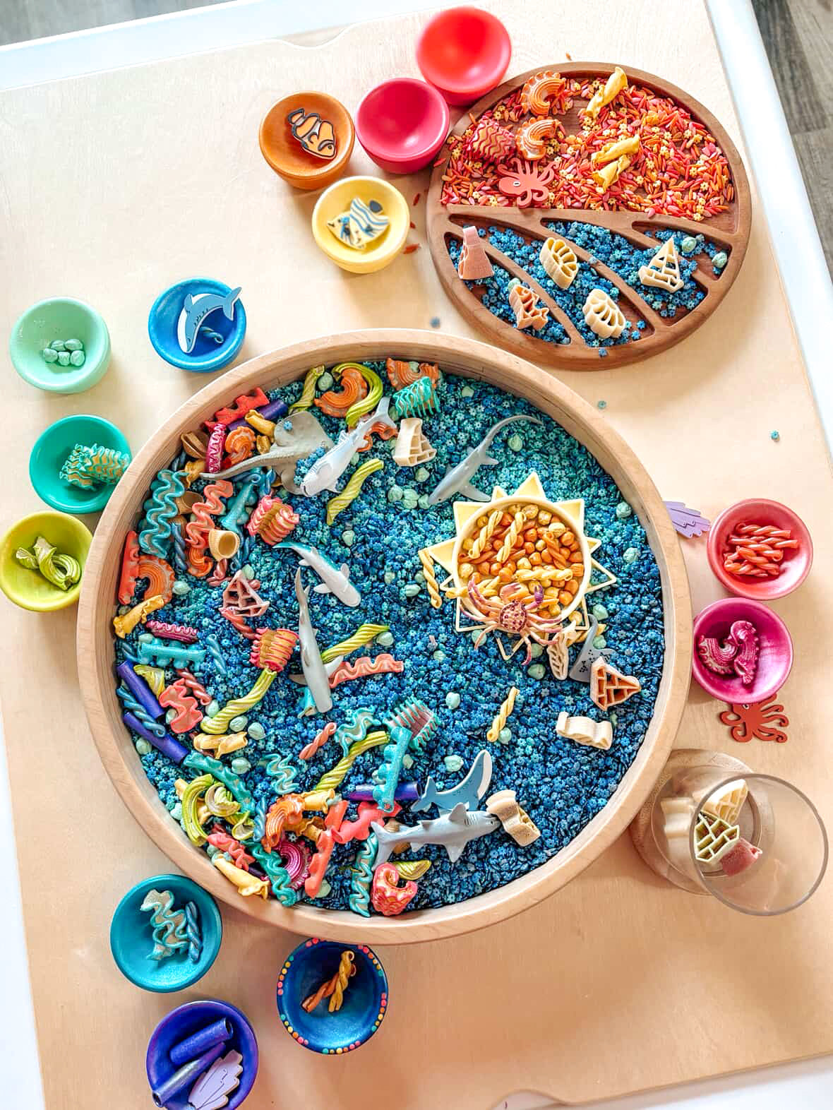 Coral Your World Sensory Bin Filler