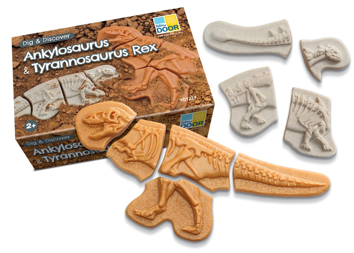 Dinosaur Dig & Discover Puzzle Stones