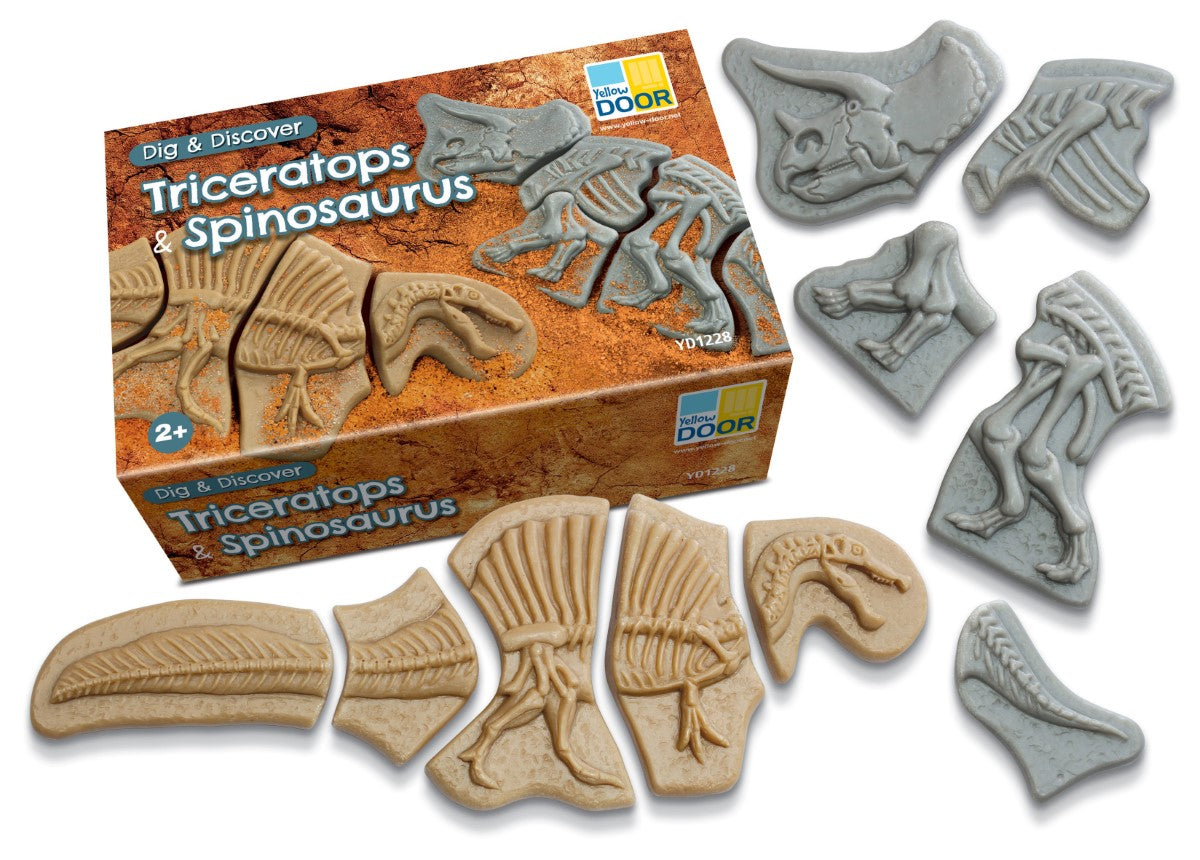 Dinosaur Dig & Discover Puzzle Stones