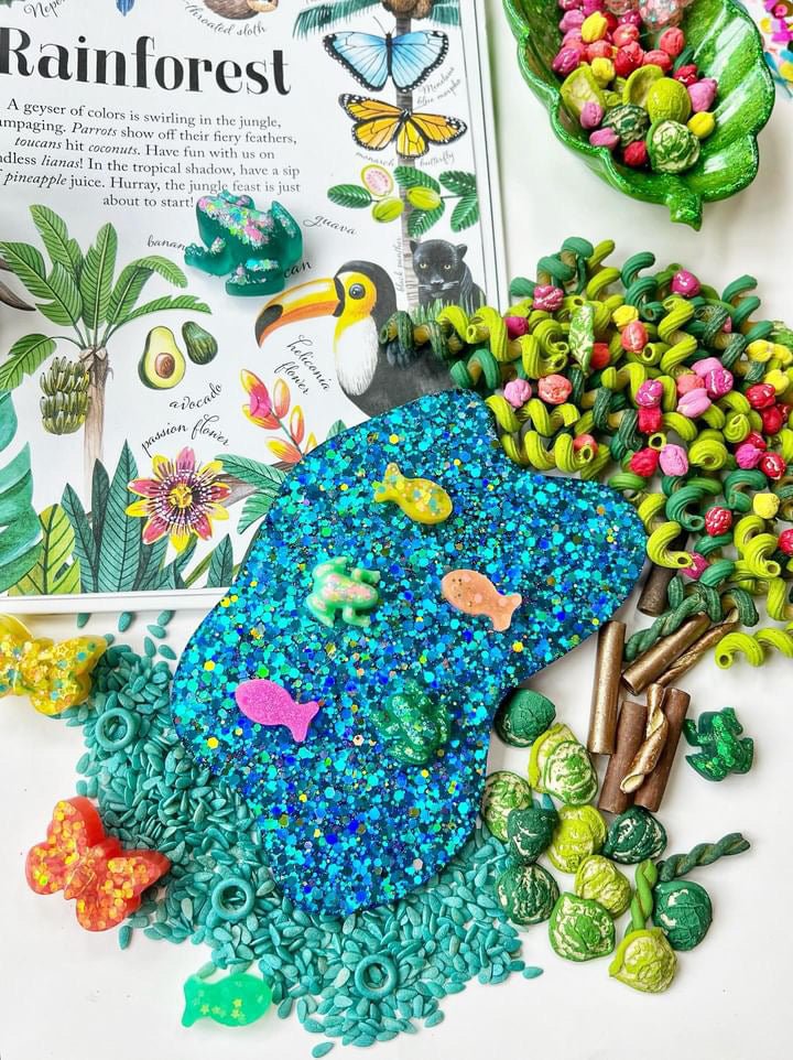 Amazing Amazon Adventure Sensory Play Filler - Hippie Hooray Sensory Play