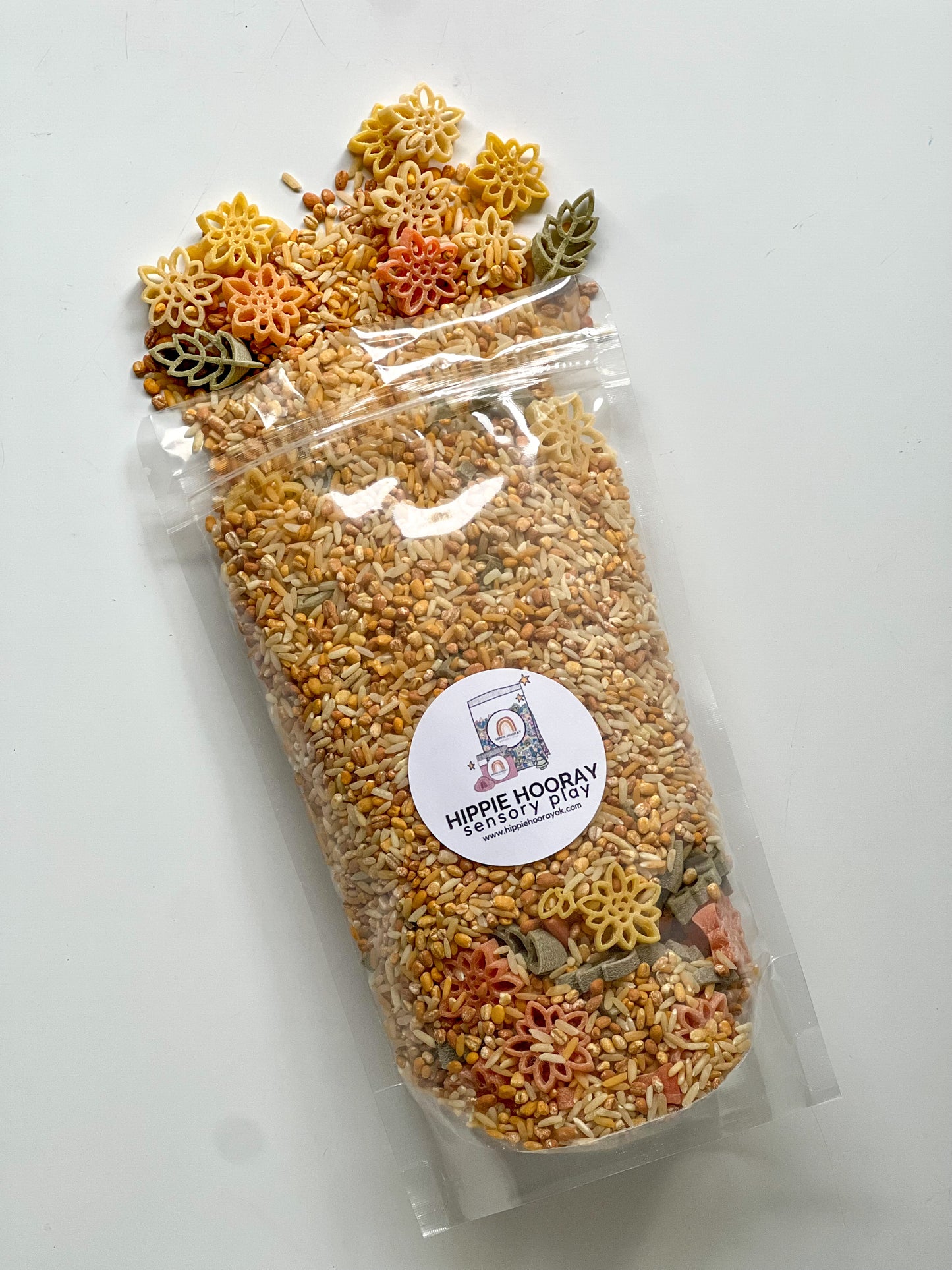 Amber Waves of Grain Sensory Bin Filler