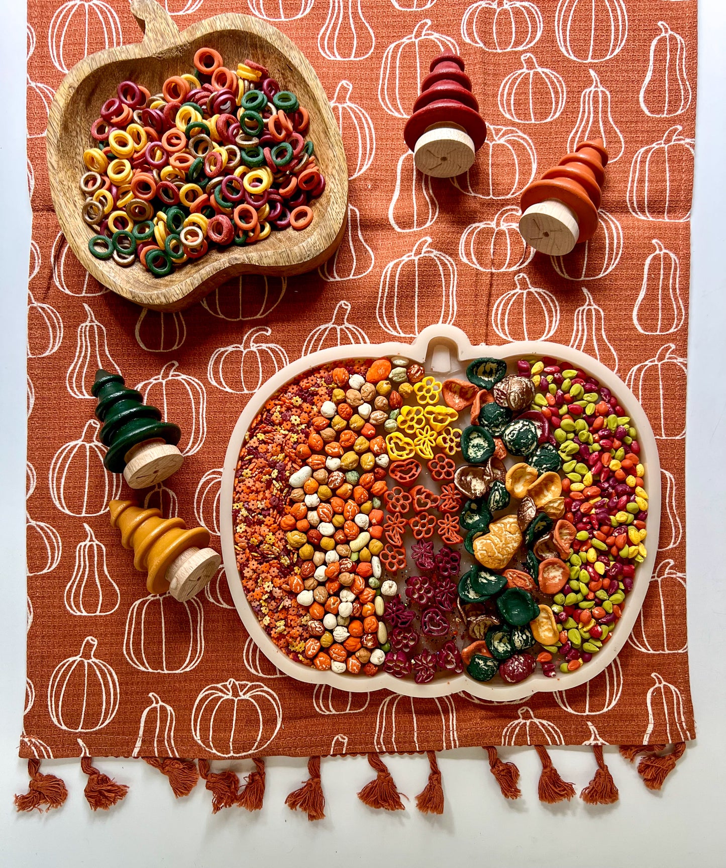 Autumn Equinox Sensory Bin Filler
