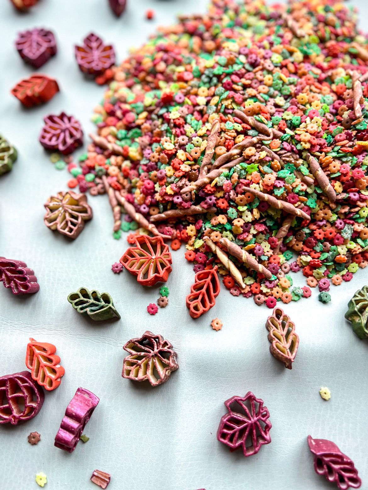 Leaves at Play Star Pasta Sensory Bin Filler