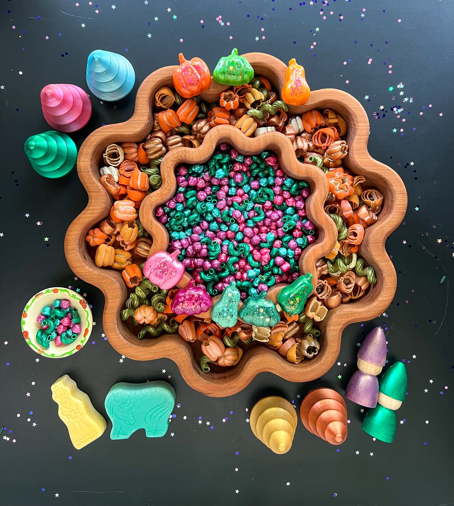 Dreaming of Gemstones Sensory Bin Filler