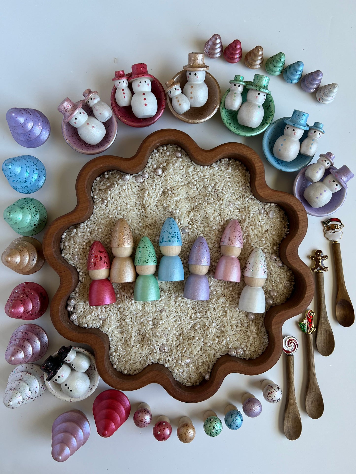 Candy Shop Individual Wooden Accessories