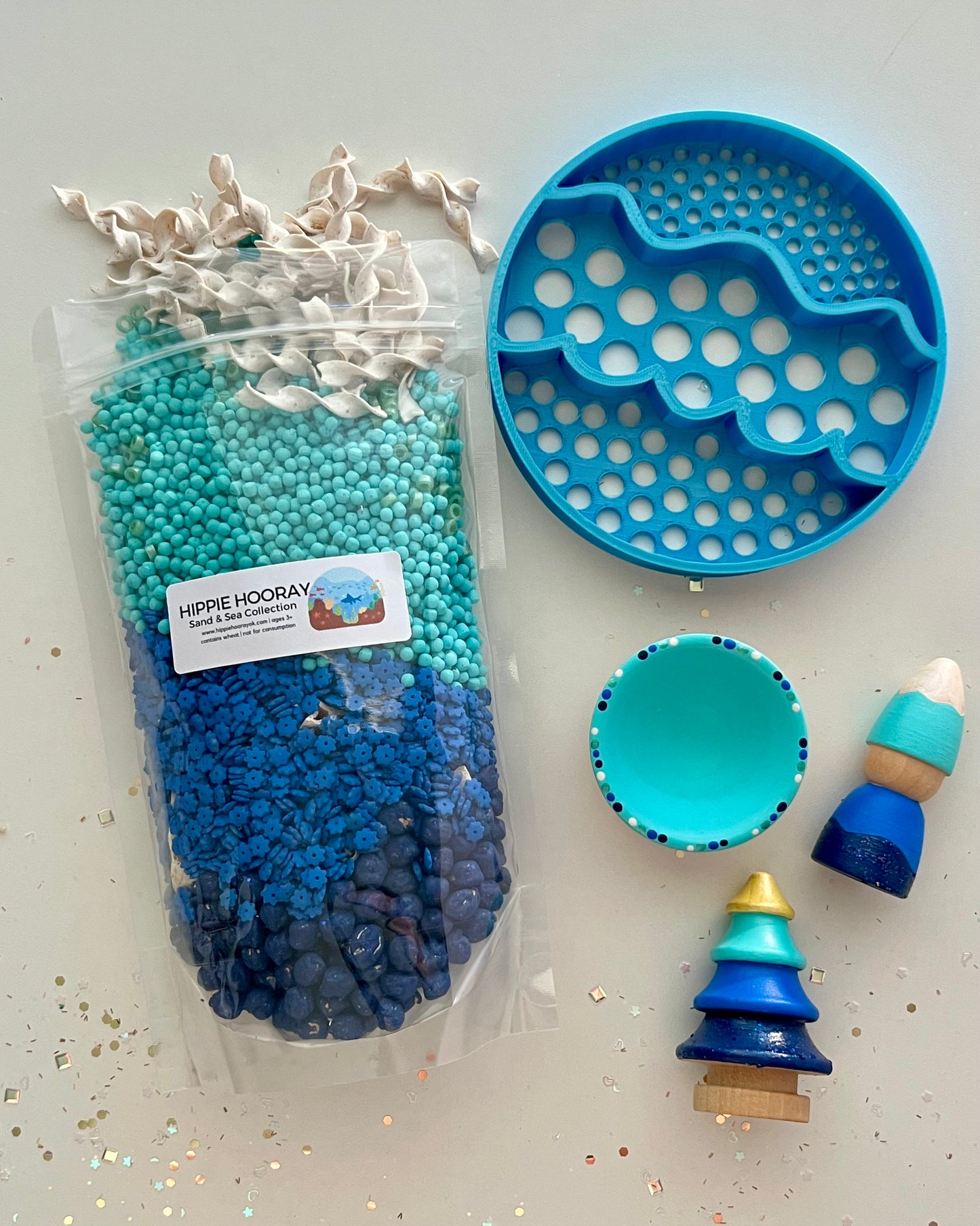 Ocean Exploration *Limited Edition* Sensory Bin Filler & Kit (Preorder by June 6)