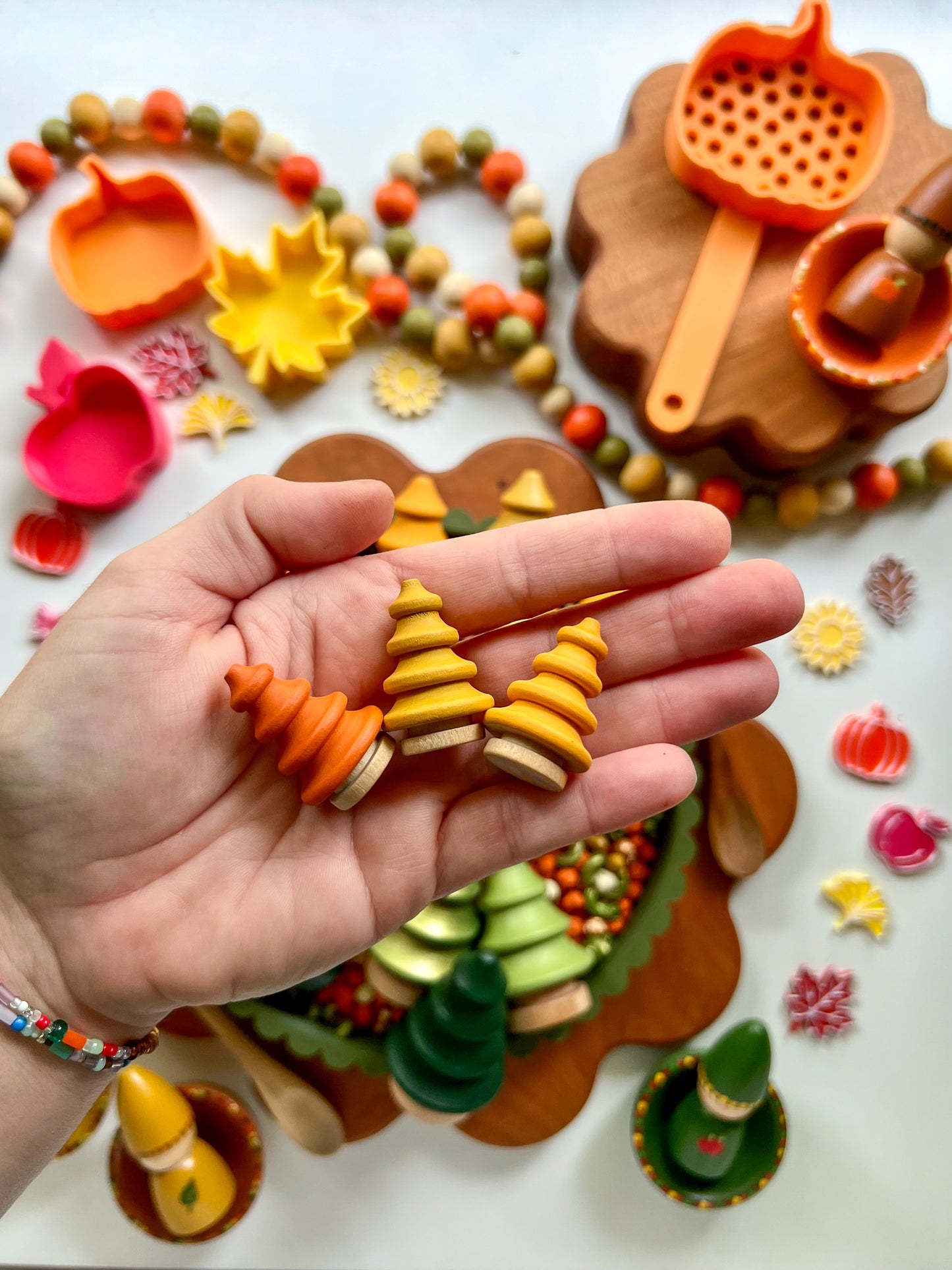 Pumpkin Patch Fall Wooden Accessories