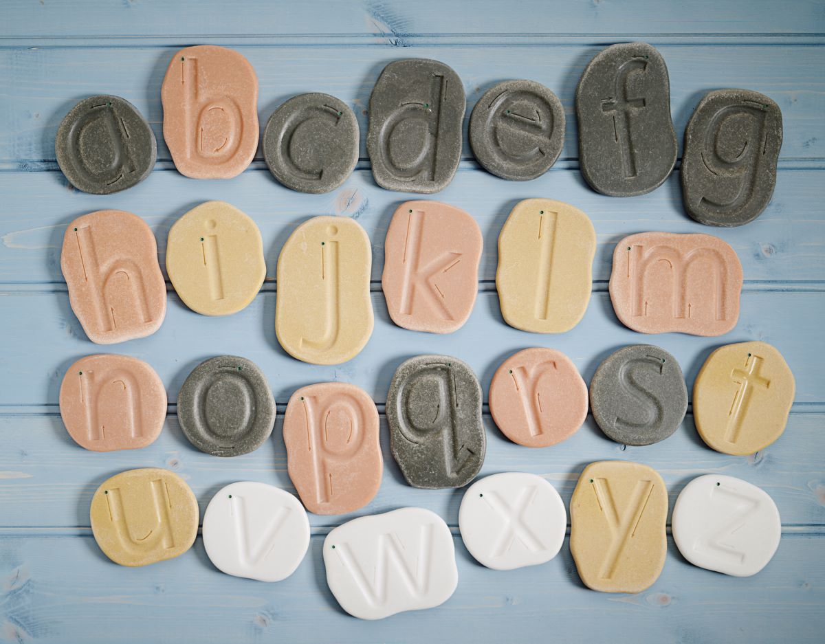 1 left! Lowercase Tracing Play Stones