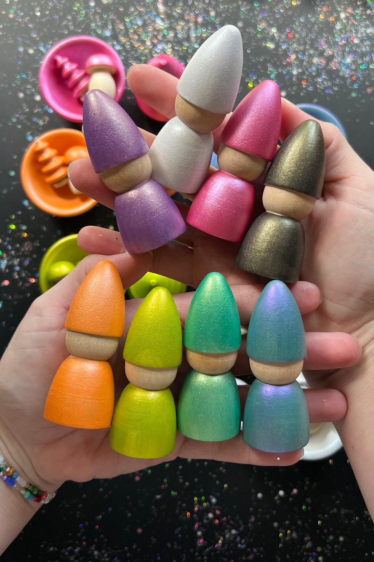 Magical Shimmer Wooden Accessories