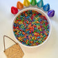 Ring Around the Rainbow Sensory Bin Filler