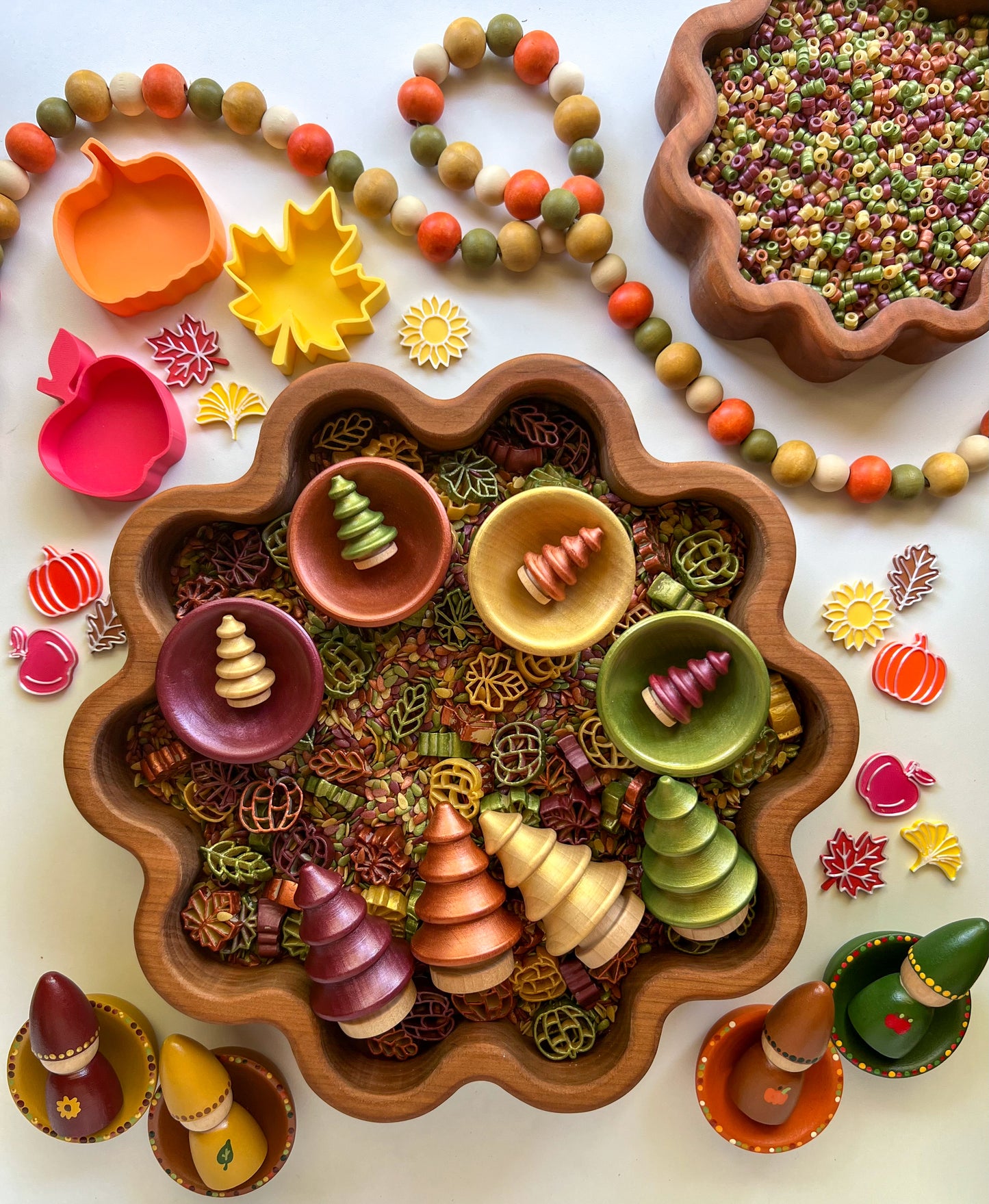 Metallic Autumn Wooden Sets