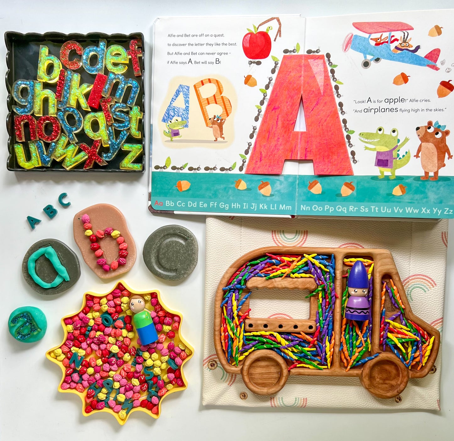 1 left! Lowercase Tracing Play Stones