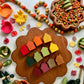 Autumn Neighborhood Wooden Mini Houses (set of 12)