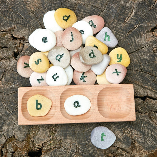 3 Compartment Word Builder/Mini Tinker Tray *Preorder by Aug 8* - Hippie Hooray Sensory Play